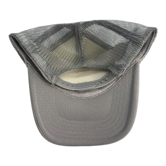 NEW VINTAGE STYLE CHEVROLET TRUCKS LOGO GRAY TRUCKER HAT ADULT TREN… - Picture 3 of 3